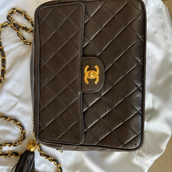 Vintage Chanel Leather Shoulder bag - Authentication Card included - Picture 2 of 7